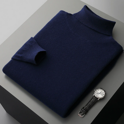Cagliari|  Jersey de cuello alto de lana merino