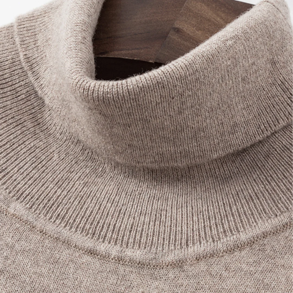Cagliari|  Jersey de cuello alto de lana merino