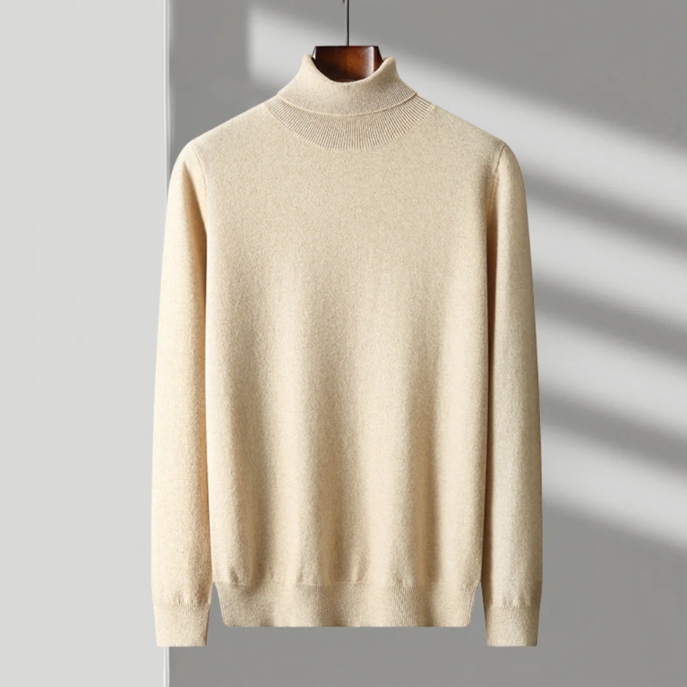 Cagliari|  Jersey de cuello alto de lana merino