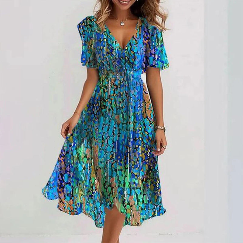 Naomie – Vestido de primavera elegante