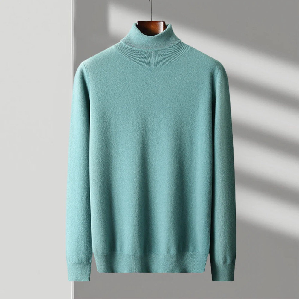 Cagliari|  Jersey de cuello alto de lana merino