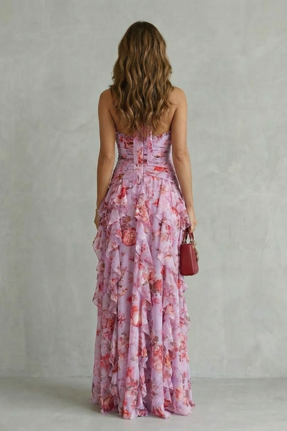 Belladina | Vestido maxi con escote halter