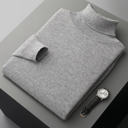 Cagliari|  Jersey de cuello alto de lana merino