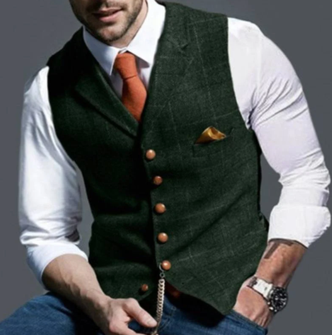 SILVORO | CHALECO ELEGANTE