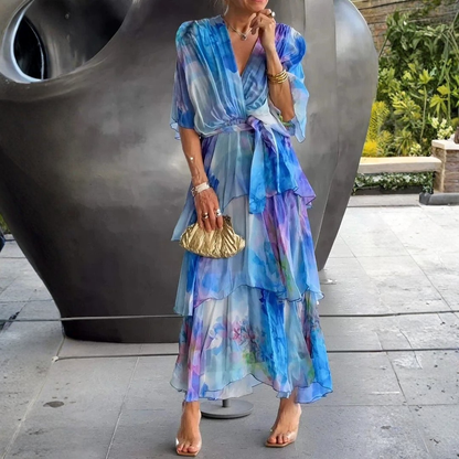Cassia – Vestido elegante de gasa