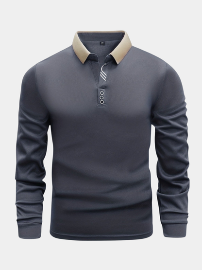 LAURENT MONACO | Polo de manga larga para hombre