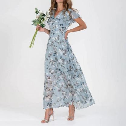 Lucía – Vestido de caída fluida y efecto favorecedor