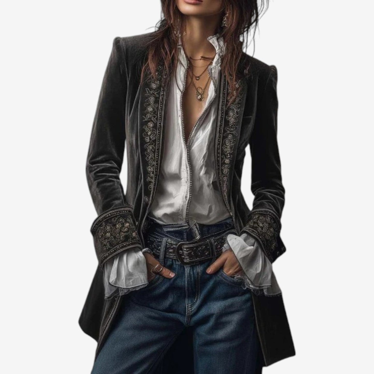 CONSTANCE™ | BLAZER BORDADO